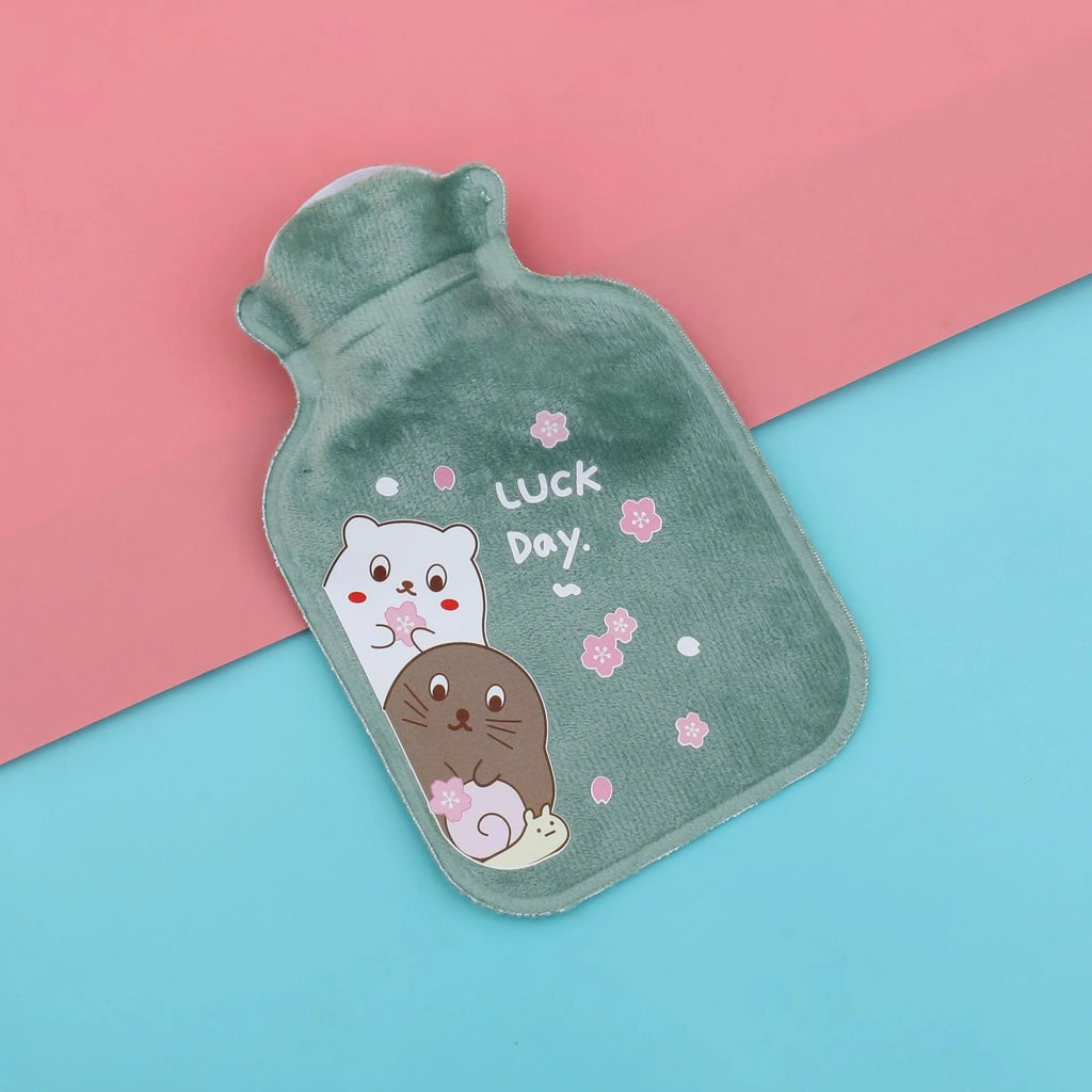 Tummy Warmers Hot Water Bottle Cute Cartoon Style