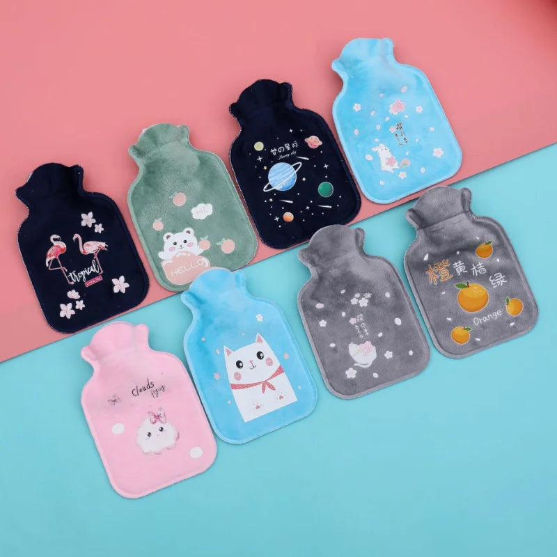 Tummy Warmers Hot Water Bottle Cute Cartoon Style
