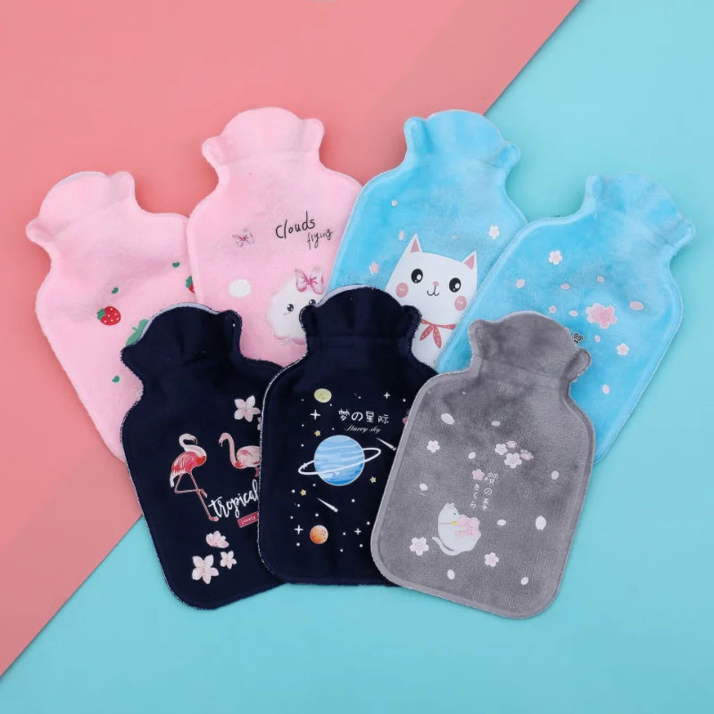 Tummy Warmers Hot Water Bottle Cute Cartoon Style