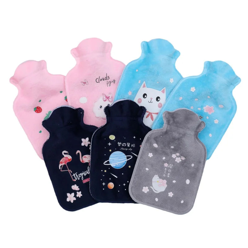 Tummy Warmers Hot Water Bottle Cute Cartoon Style